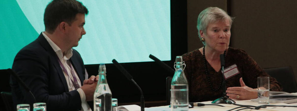 Sharing reflections: Rose Gottemoeller in conversation with Matthew Harries at UKPONI23