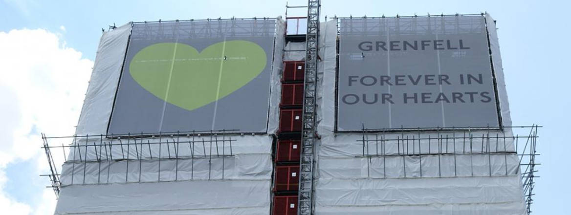 The Grenfell Tower façade