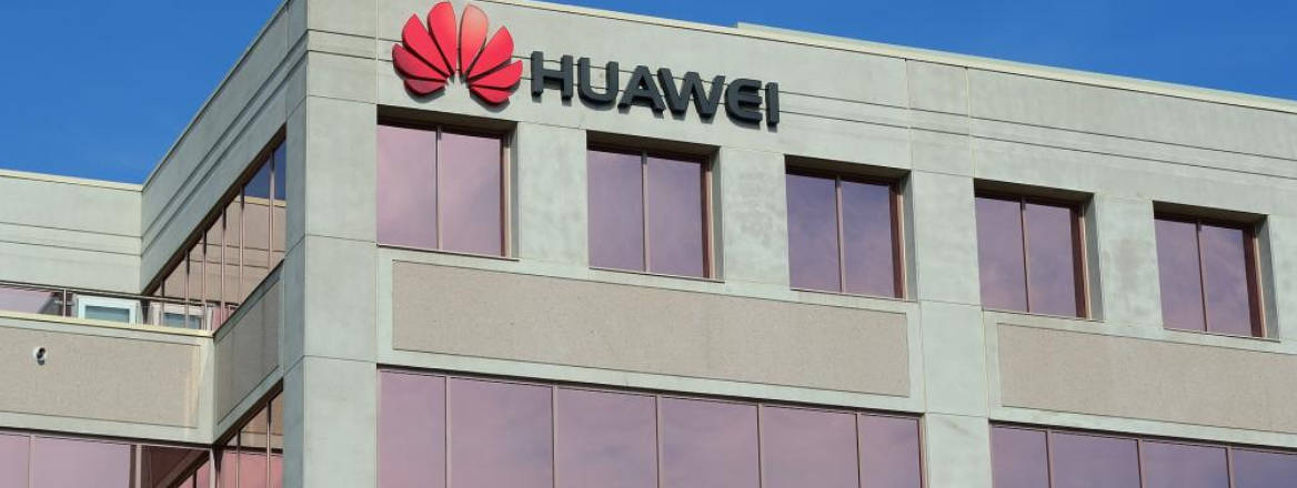 Huawei building in Canada