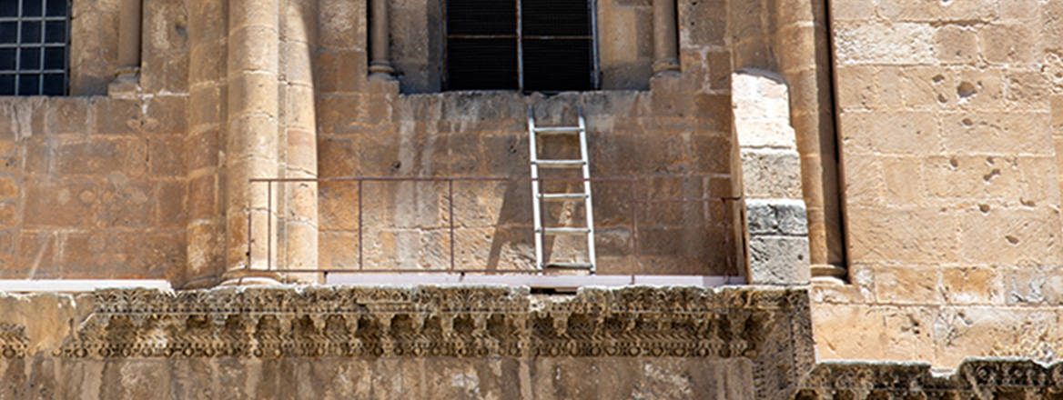 Standing still: the Immovable Ladder at the Church of the Holy Sepulchre in Jerusalem, a symbol of the status quo arrangements for the site's governance