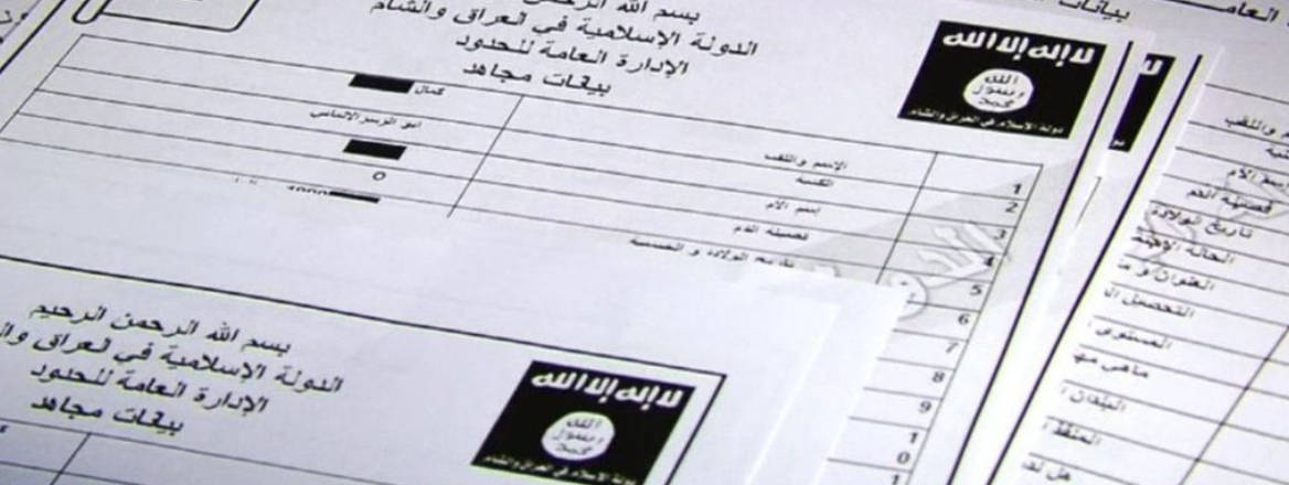 ISIS recruitment forms