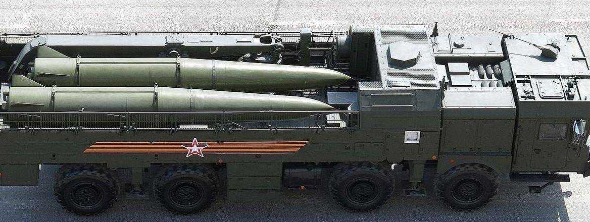 Russian Iskander System at a Victory Day Parade