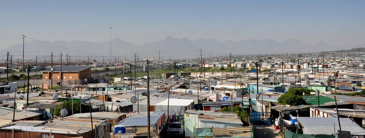 Khayelitsha Township near Cape Town