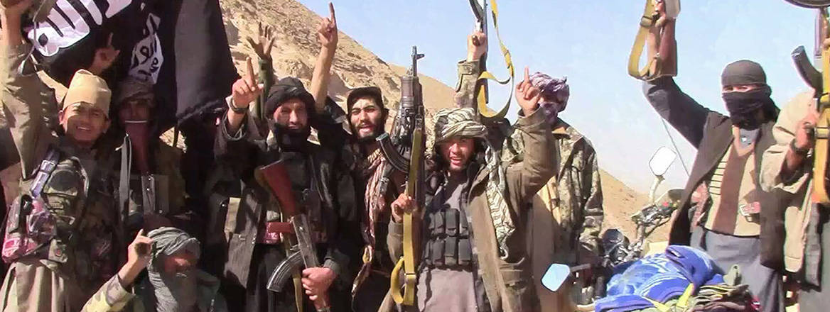 Ever-changing threat: fighters from the Islamic State Khorasan group in Afghanistan. Image: HatabKhurasani / Wikimedia Commons / CC BY 4.0