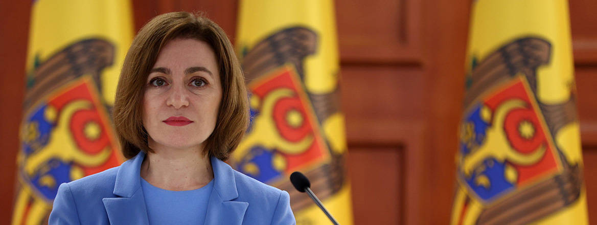 Standing firm: Moldovan President Maia Sandu's government has been taking steps to strengthen the country’s cyber defences