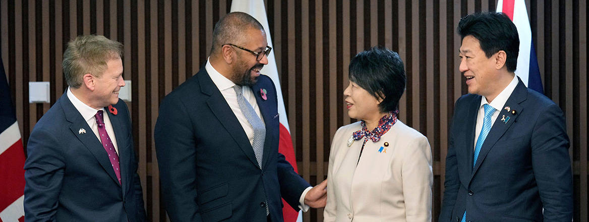 Forging ahead: the UK and Japanese foreign and defence ministers meet in Tokyo on 7 November