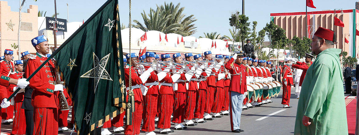 Royal tour: Moroccan King Mohammed VI on a visit to Louyane, the capital of the Western Sahara region