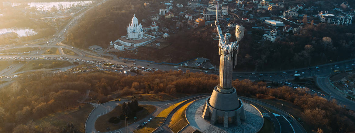 Standing strong: the Motherland Monument in Kyiv, Ukraine