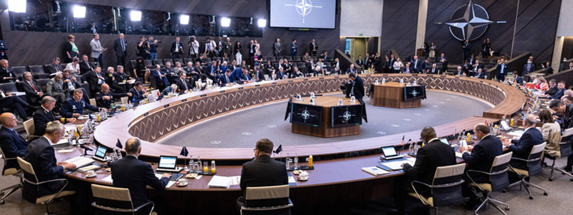 Eye of the storm: NATO defence ministers meet in Brussels on 16 June 2022