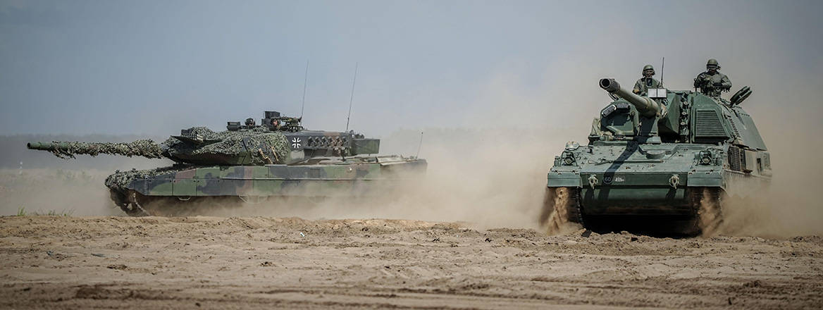 Preparing for the worst: German and Lithuanian forces in action during NATO exercise Griffin Storm in June 2023