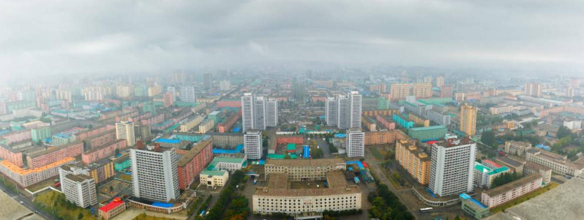 North Korea skyline