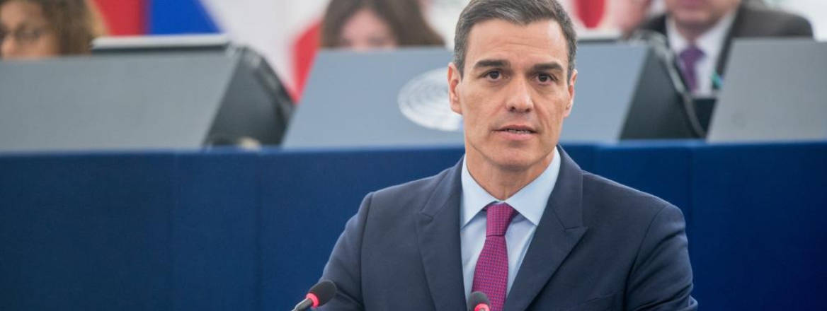 Pedro Sanchez at European Parliament