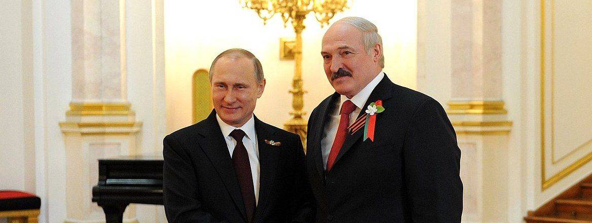 Vladimir Putin and Alexander Lukashenko. Courtesy of Kremlin.ru/Wikimedia Commons