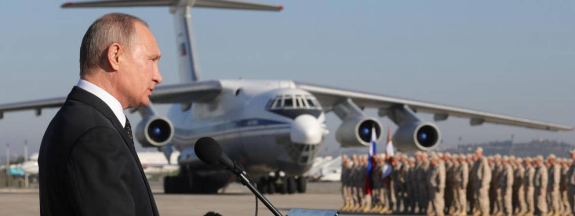 President Putin at Airfield