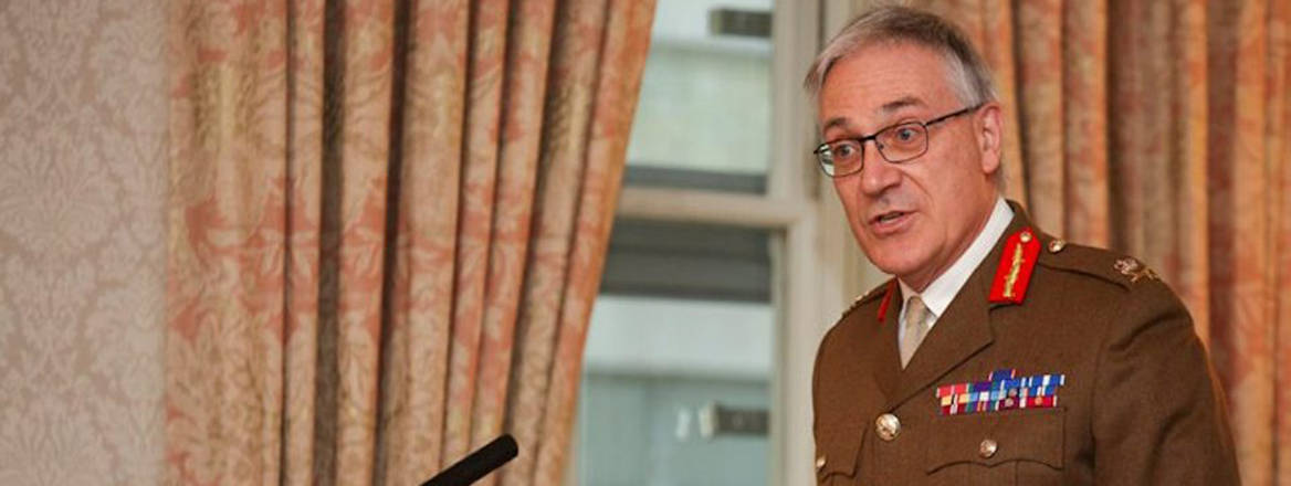 Sustainability tsar: Lieutenant General (Retired) Richard Nugee, Non-Executive Director for Climate Change and Sustainability at the UK Ministry of Defence