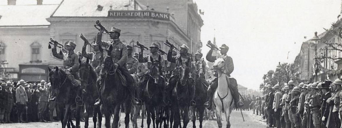 Romanian troops in Transylvania