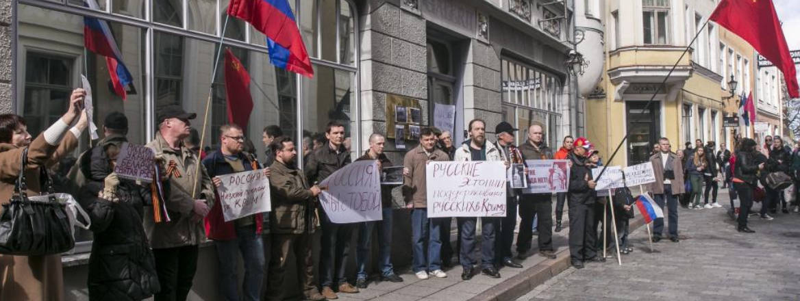 Russian protests at referendum