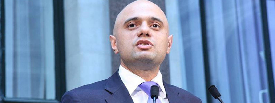 Sajid Javid speaking