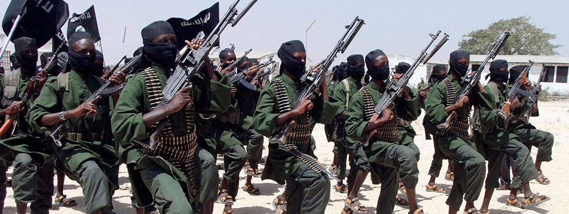 Jihadi jigsaw: members of Somalia's Al-Shabaab militant group, for which Bilal Al-Sudani was previously a financier