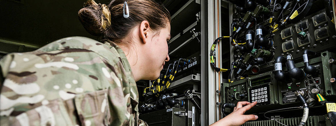 Embracing integration: an army signaller uses a tactical military communications system to share data across domains