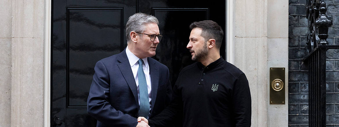 Time to commit: UK Prime Minister Keir Starmer meets Ukrainian President Volodymyr Zelensky in October 2024