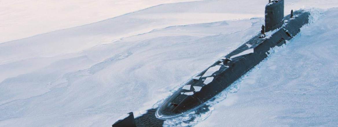 HMS Trenchant in Antartic