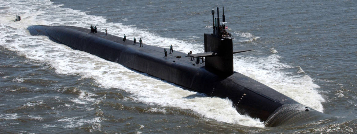 Ohio-class guided missile submarine USS Florida