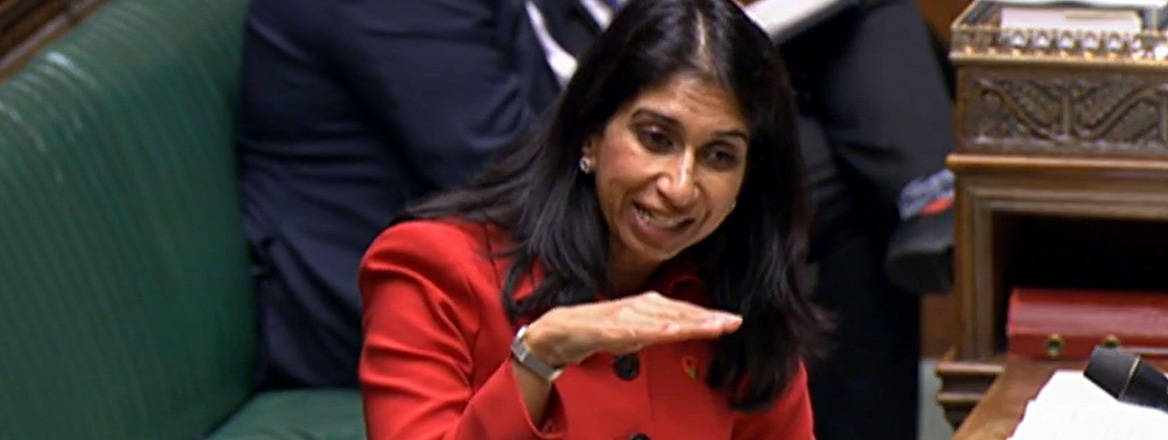 Inflammatory language: UK Home Secretary Suella Braverman's comments on migrants crossing the Channel have come in for criticism