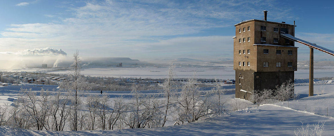 Kiruna mine in Sweden