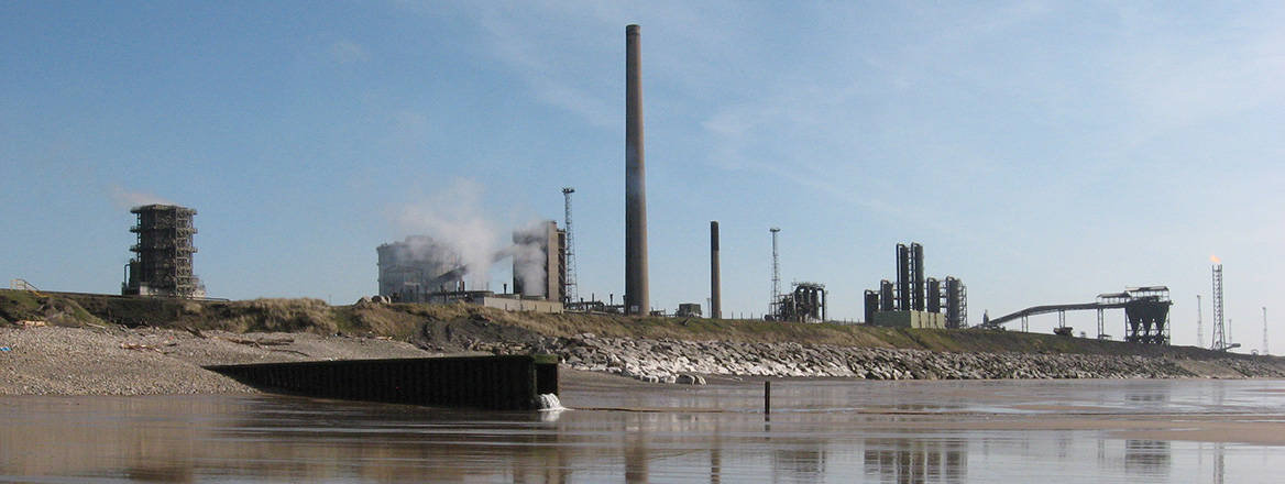 On the brink: Port Talbot Steelworks in Wales, which is operated by Tata Steel