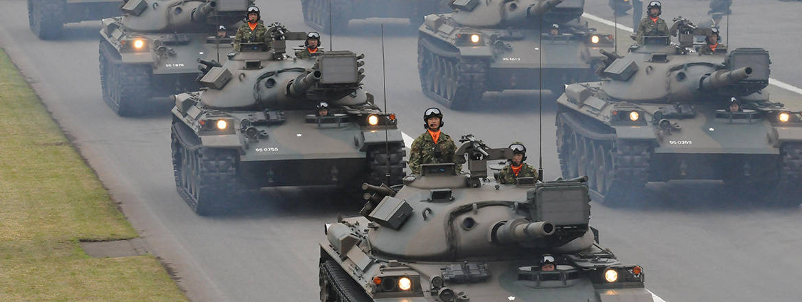 Pivotal moment: Japan is transitioning from a strictly defensive military posture to one actively deterring and intercepting threats. Image: JSDF / Alamy