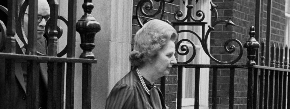 Margaret Thatcher at 10 Downing Street