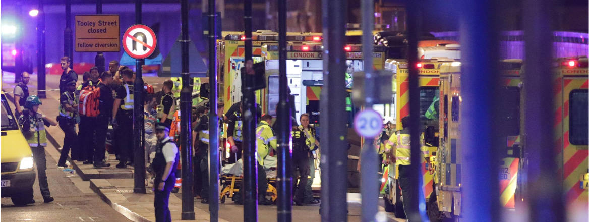 wounded treated from London bridge attacks