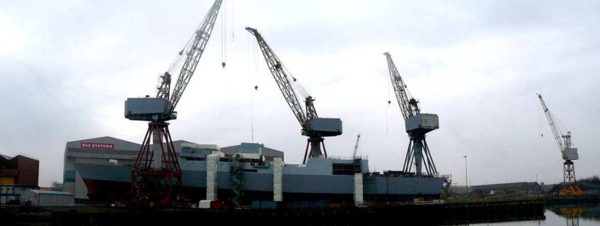 BAE Systems' Govan shipyard