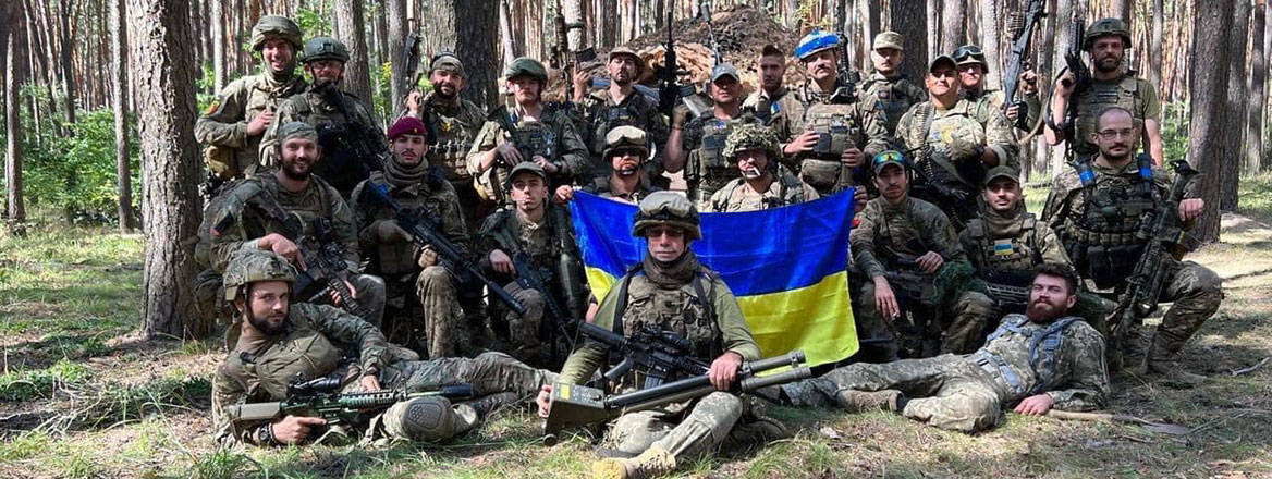 The International Legion of Territorial Defense of Ukraine has enabled thousands of foreign volunteers to join the fight against the Russian invaders.
