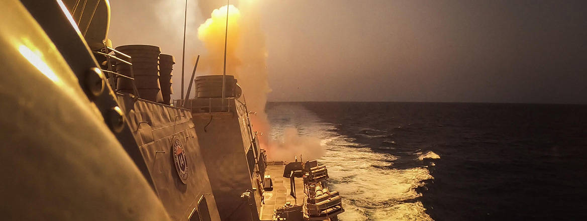 Intercepting the threat: the USS Carney engages Houthi missiles and UAVs in the Red Sea