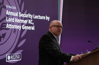 UK Attorney General Highlights Importance of International Law in RUSI Annual Security Lecture