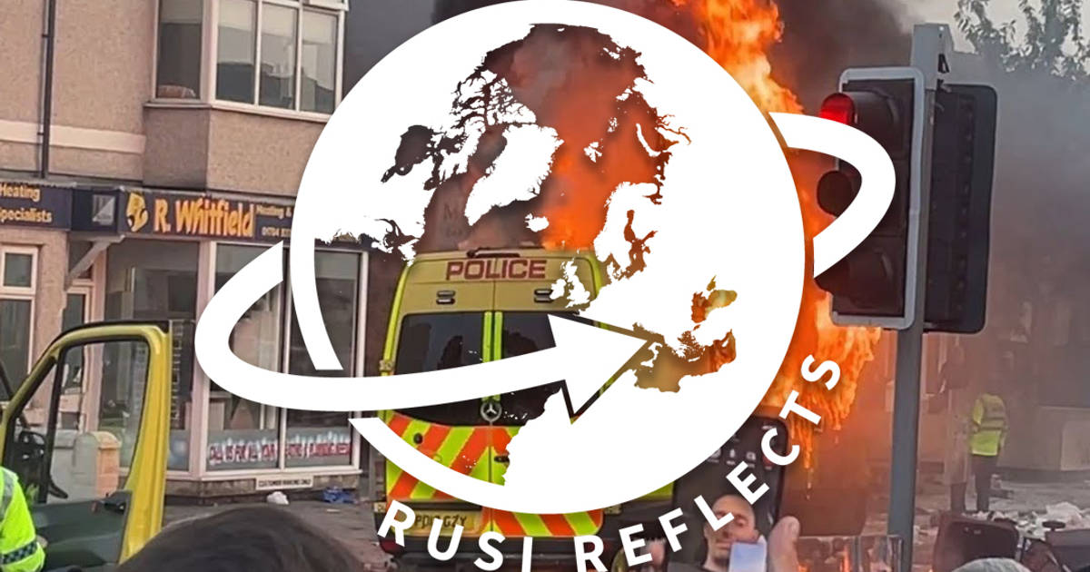 RUSI Reflects: Society’s Response to Far-Right Extremism | Royal United ...