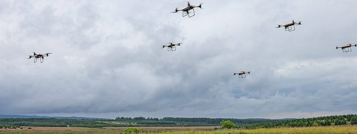 Royal Marines Malloy Drone Trials in 2021