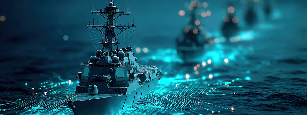 Cyber resilience represents a new expression of seapower doctrine in the information age. Courtesy of Ai7/Adobe Stock