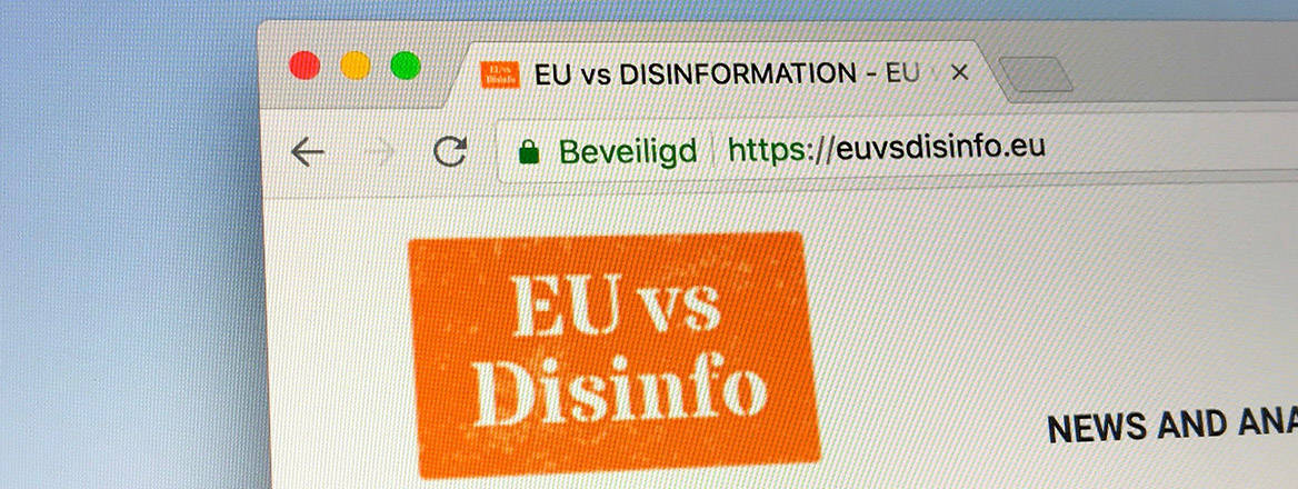 Website of the EU versus Disinformation campaign run by the European External Action Service (EEAS). 
