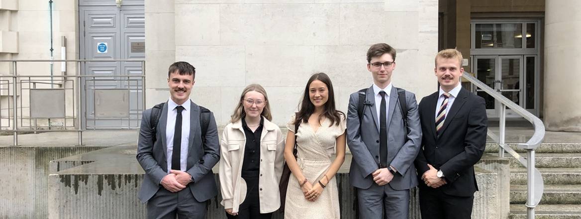 UK university students working with the Ministry of Defence