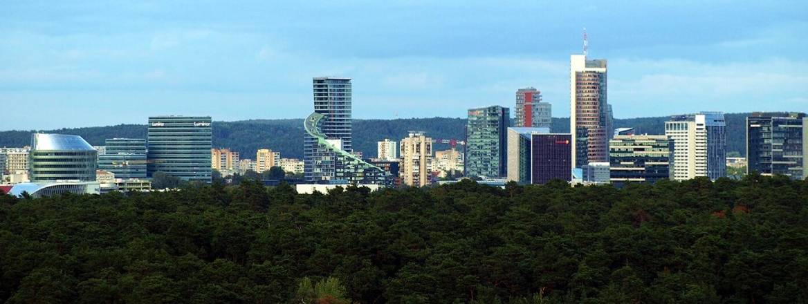 Vilnius skyline