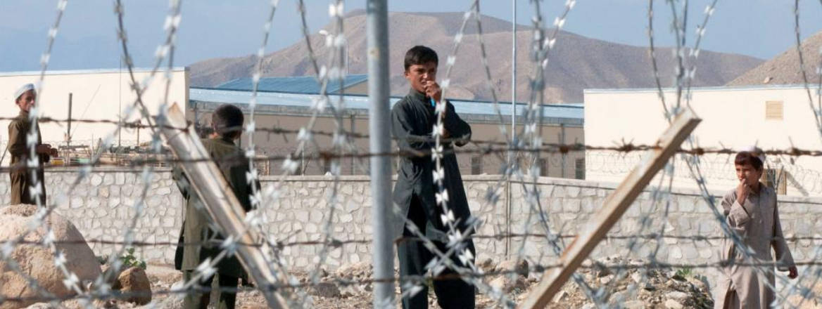 boy in chin district center in Nangarhar Province of Afghanistan