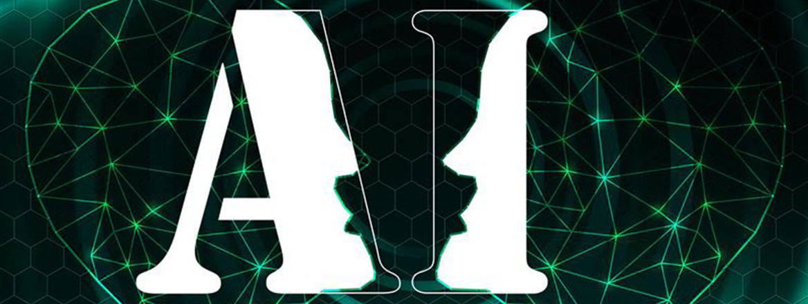 AI with human faces to illustrate a paper on frontier AI