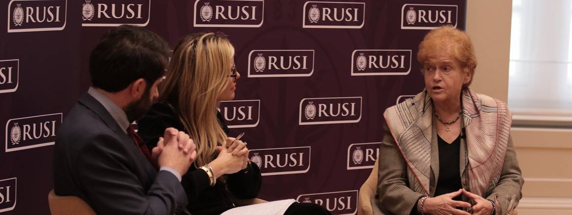 Ambassador Deborah Lipstadt, US Special Envoy to Monitor and Combat Antisemitism and Robin Simcox, Commissioner for Countering Extremism in the UK speak at RUSI