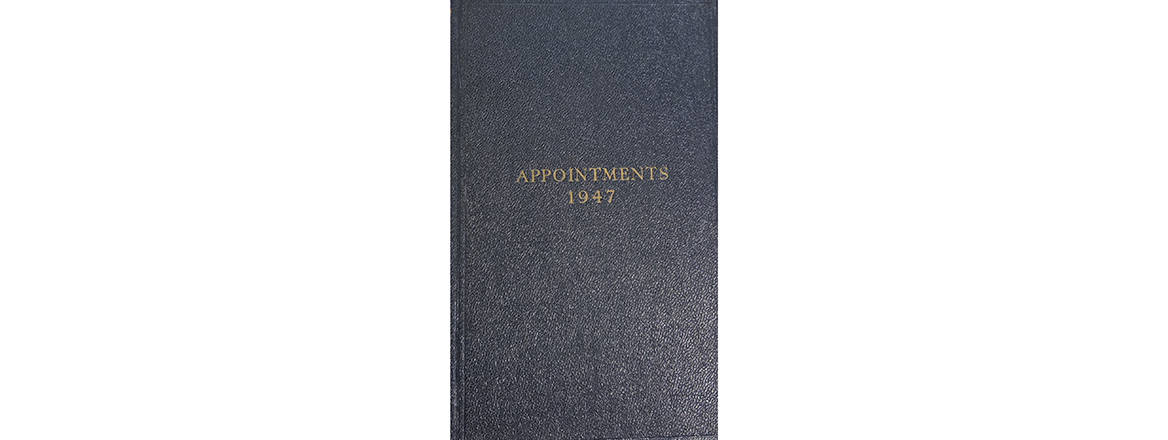 RUSI Appointments Diary 1947