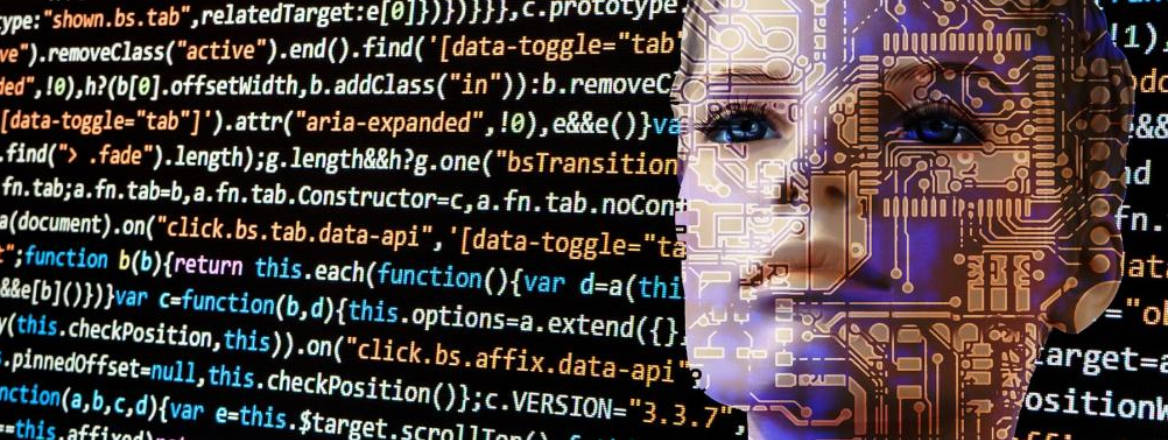 coded face