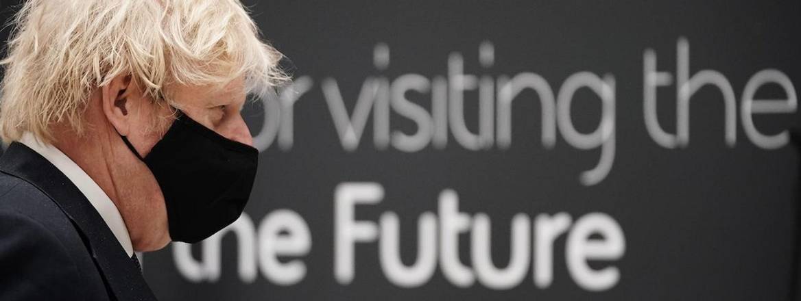 Prime Minister Boris Johnson during a visit to BAE Systems to mark the publication of the Integrated Review and the Defence White Paper