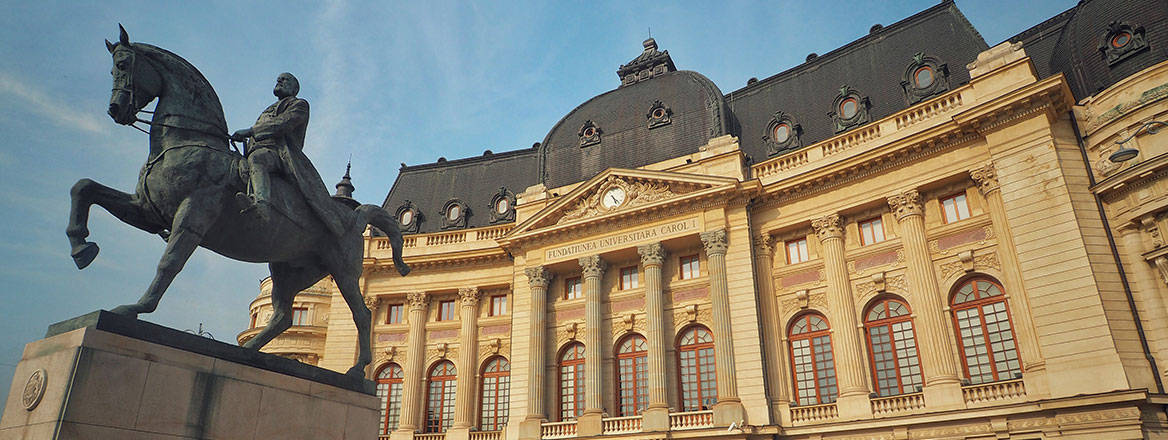 View of Bucharest University Library illustrating a workshop on Romania’s progress and challenges in navigating sanctions, illicit finance and economic security